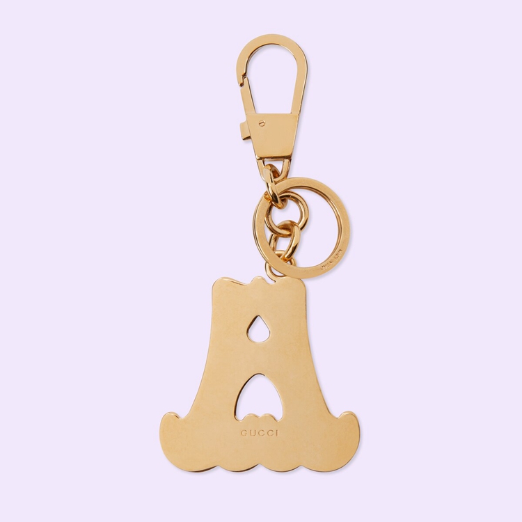 727965.JCFUG.8555.002.100.0000.Light Letter A Plexiglas keychain